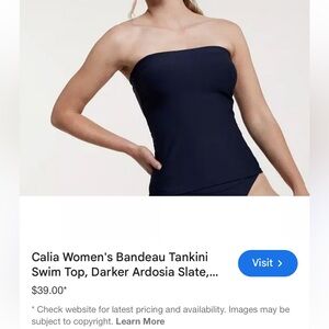 Calia Black Women's Camisole Top